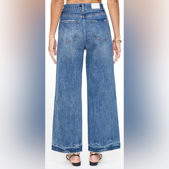 Pistola Loretta High Rise Wide Leg Ankle - NWT - Size 32 - Picture 2 of 16